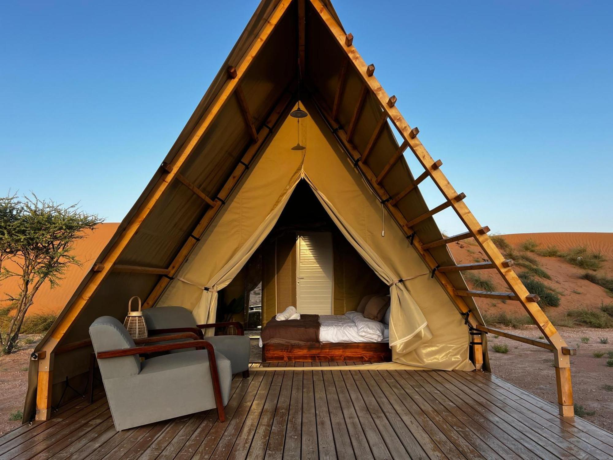 Adventurer Camp Hotel Al Wāşil Екстериор снимка